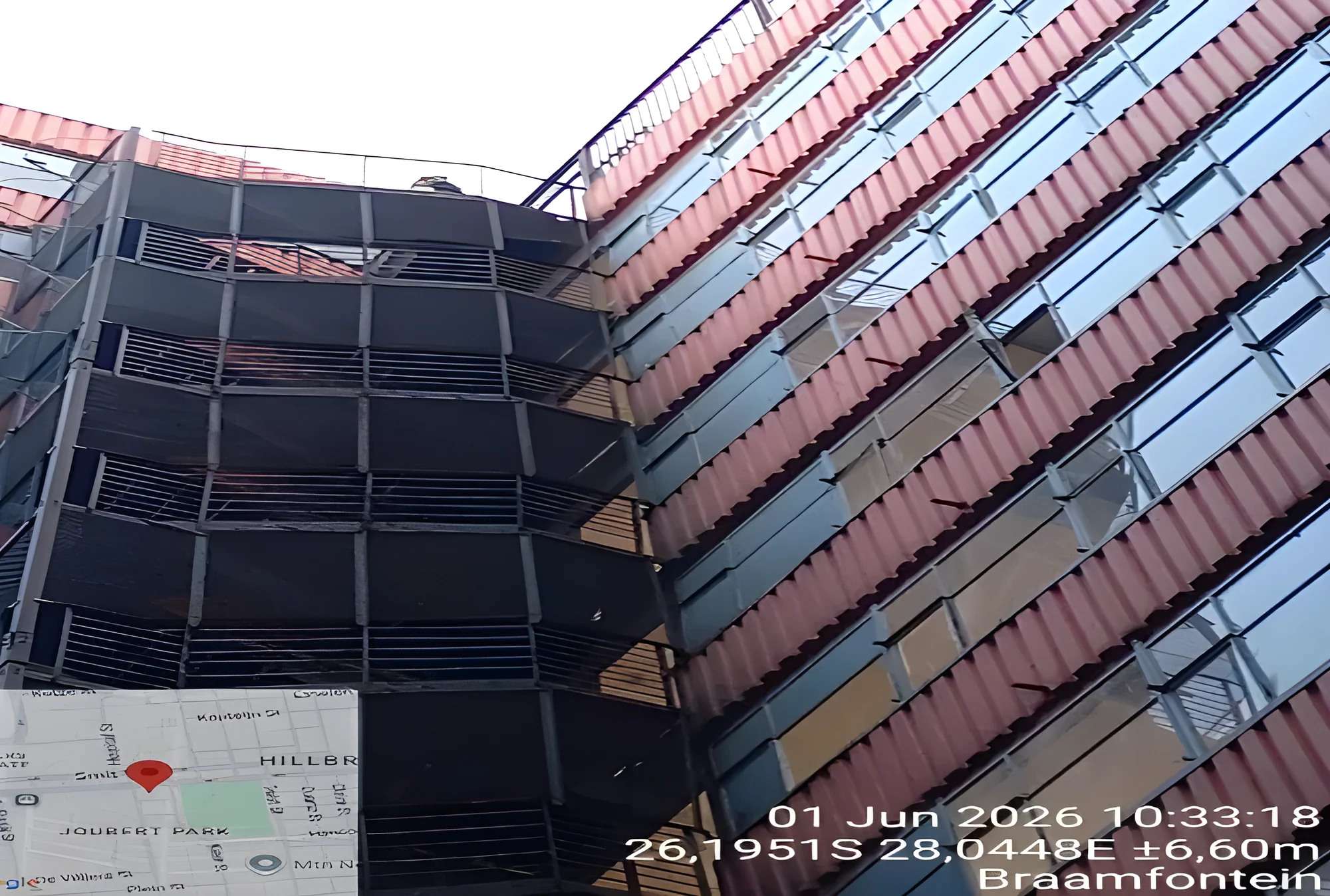 Steel fire escape rehabilitation project
